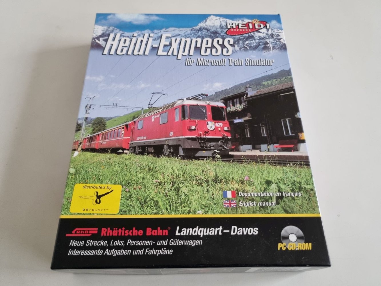 (Bild für) PC Heidi-Express für Microsoft Train Simulator - zum Schließen ins Bild klicken