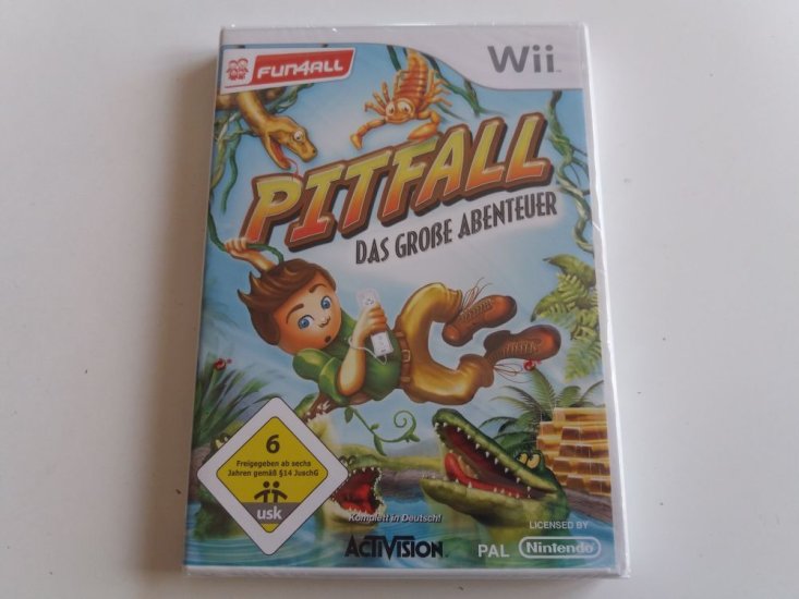 (Bild für) Wii Pitfall - Das Große Abenteuer NOE - zum Schließen ins Bild klicken