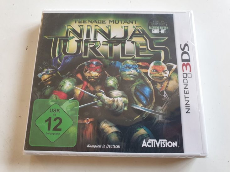 (Bild für) 3DS Teenage Mutant Ninja Turtles - The Movie GER - zum Schließen ins Bild klicken