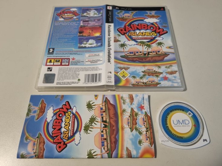 (Bild für) PSP Rainbow Islands Evolution - zum Schließen ins Bild klicken