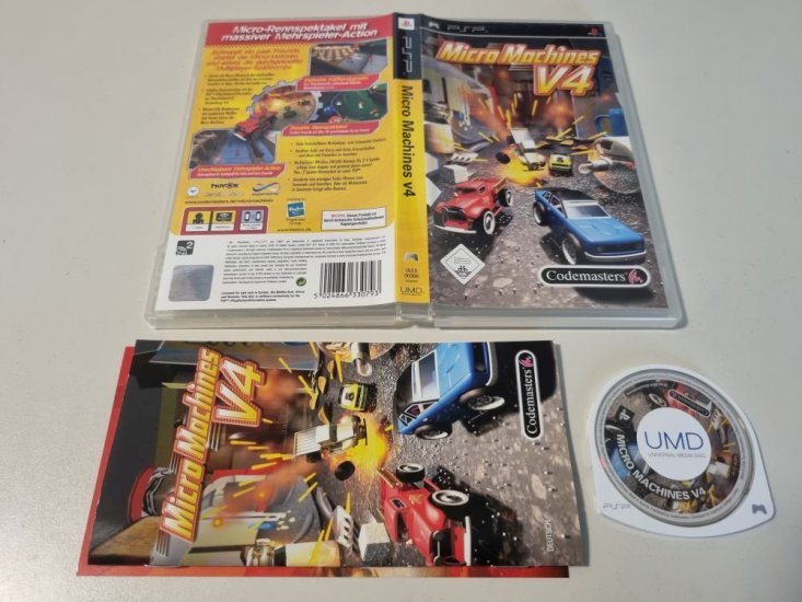 (Bild für) PSP Micro Machines V4 - zum Schließen ins Bild klicken