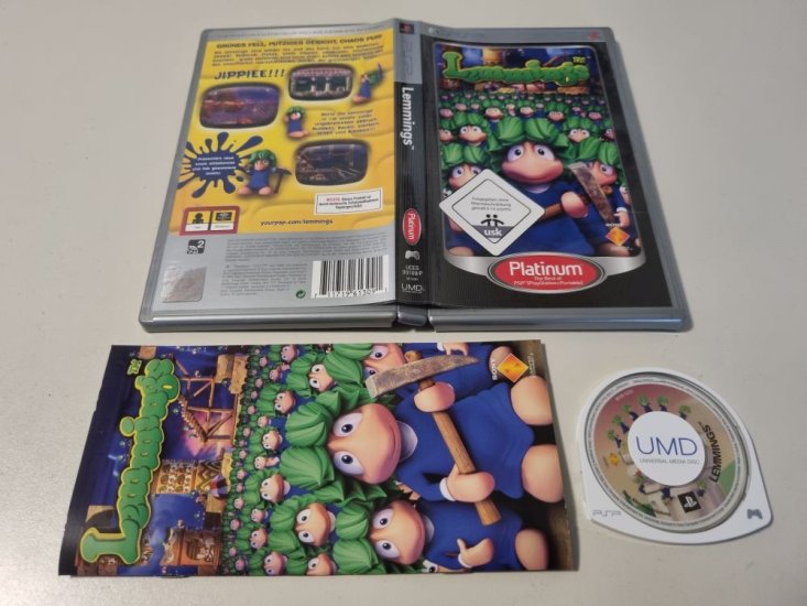 (Bild für) PSP Lemmings - zum Schließen ins Bild klicken
