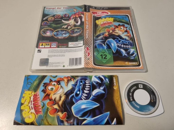 (Bild für) PSP Crash of the Titans - zum Schließen ins Bild klicken