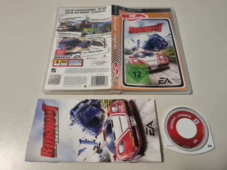 (Bild für) PSP Burnout Legends - zum Schließen ins Bild klicken