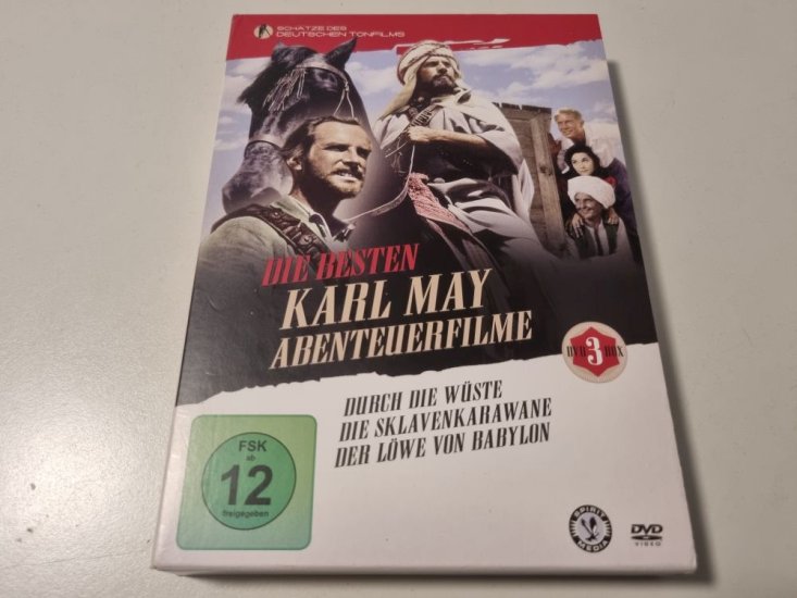 (Bild für) DVD Die besten Karl May Abenteuerfilme - zum Schließen ins Bild klicken