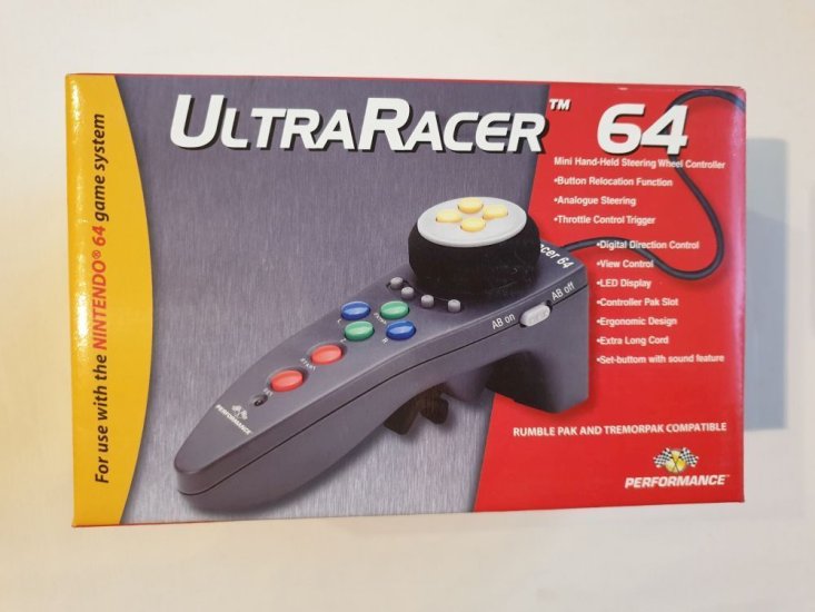 (Bild für) N64 Ultraracer 64 - zum Schließen ins Bild klicken