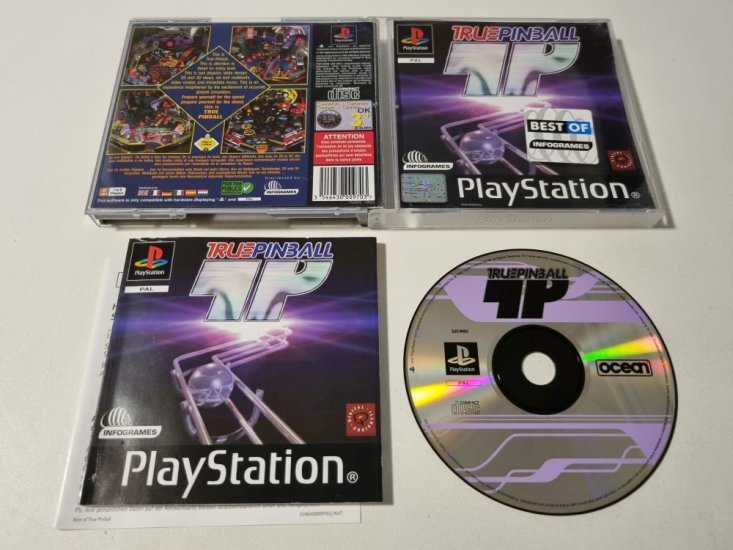 (Bild für) PS1 True Pinball - zum Schließen ins Bild klicken