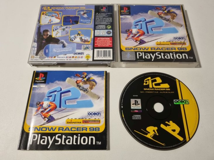 (Bild für) PS1 Snow Racer 98 - zum Schließen ins Bild klicken