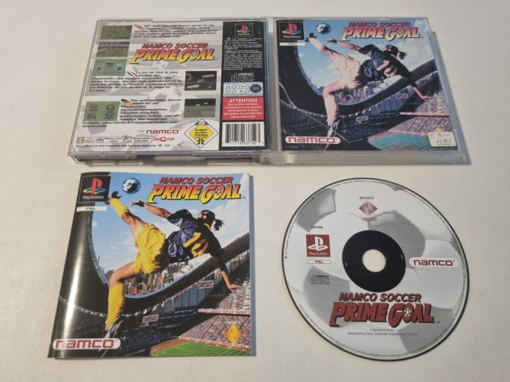 (Bild für) PS1 Namco Soccer Prime Goal - zum Schließen ins Bild klicken