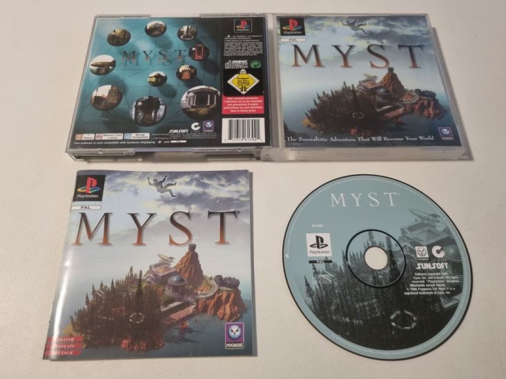 (Bild für) PS1 Myst - zum Schließen ins Bild klicken