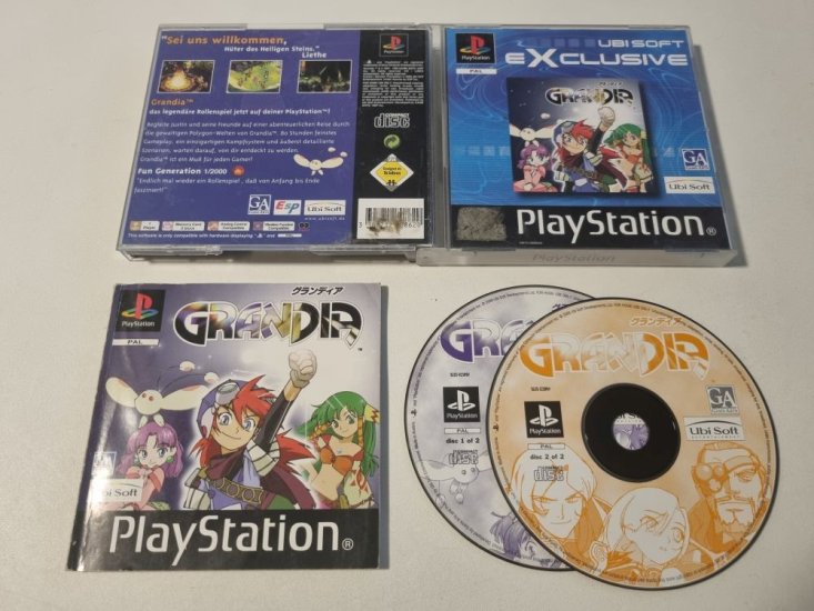 (Bild für) PS1 Grandia - zum Schließen ins Bild klicken