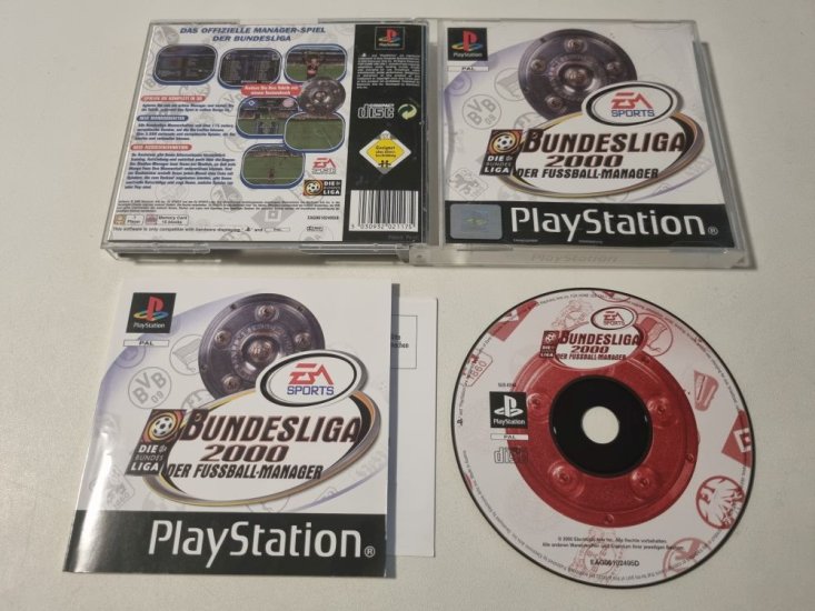 (Bild für) PS1 Bundesliga 2000 - Der Fussball-Manager - zum Schließen ins Bild klicken