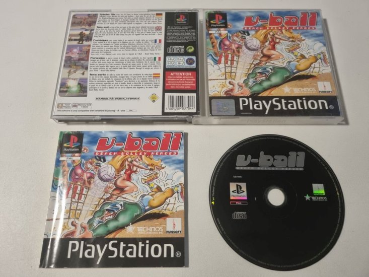 (Bild für) PS1 V-Ball Beach Volley Heroes - zum Schließen ins Bild klicken