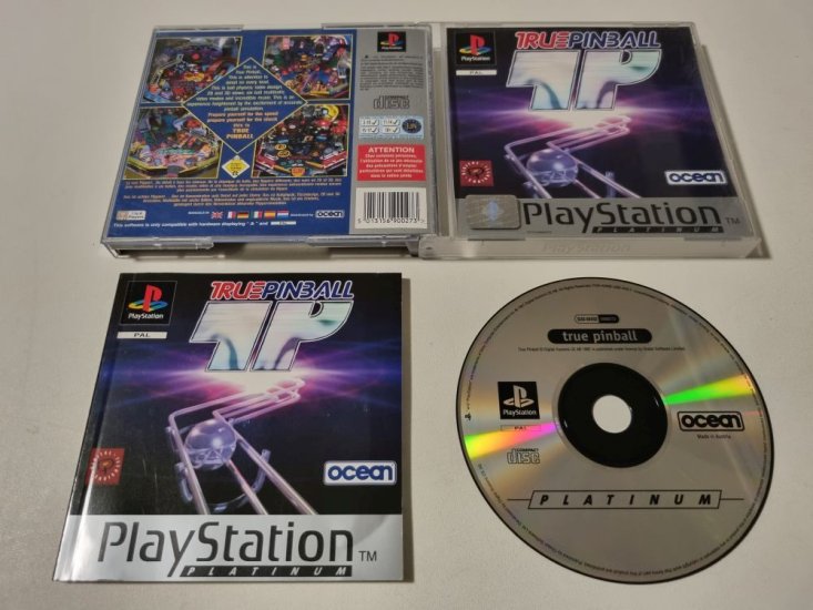 (Bild für) PS1 True Pinball - zum Schließen ins Bild klicken