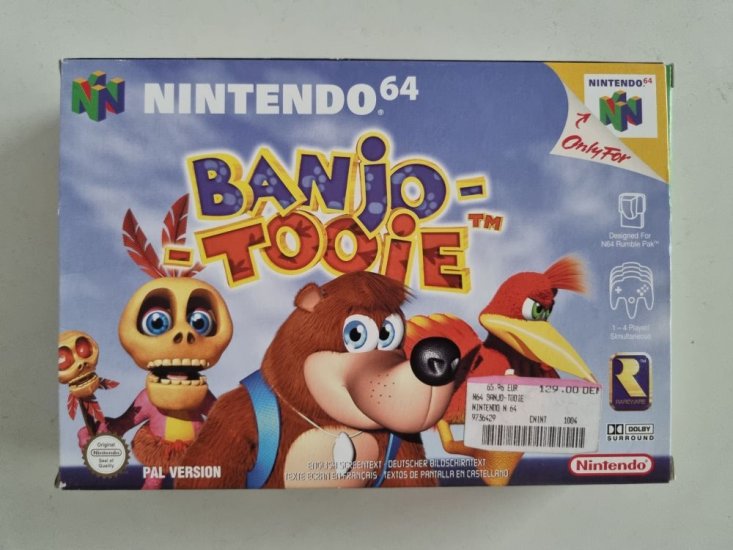 (Bild für) N64 Banjo-Tooie NEU6 - zum Schließen ins Bild klicken
