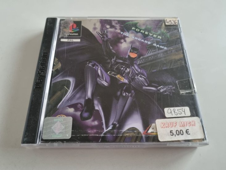 (Bild für) PS1 Batman Forever - The Arcade Game - zum Schließen ins Bild klicken
