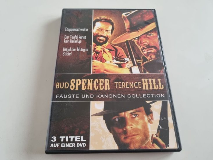 (Bild für) DVD Bud Spencer & Terence Hill - Fäuste und Kanonen Collection - zum Schließen ins Bild klicken