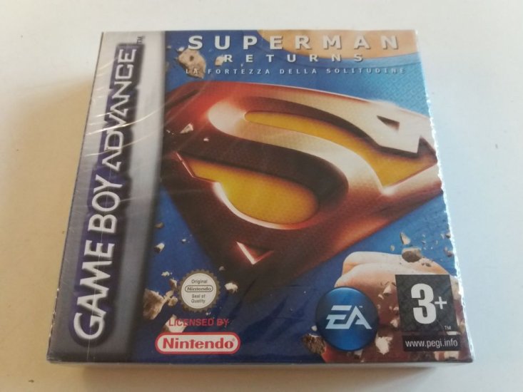 (Bild für) GBA Superman Returns ITA - zum Schließen ins Bild klicken