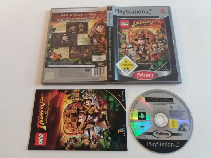(Bild für) PS2 Lego Indiana Jones: Die legendären Abenteuer - zum Schließen ins Bild klicken