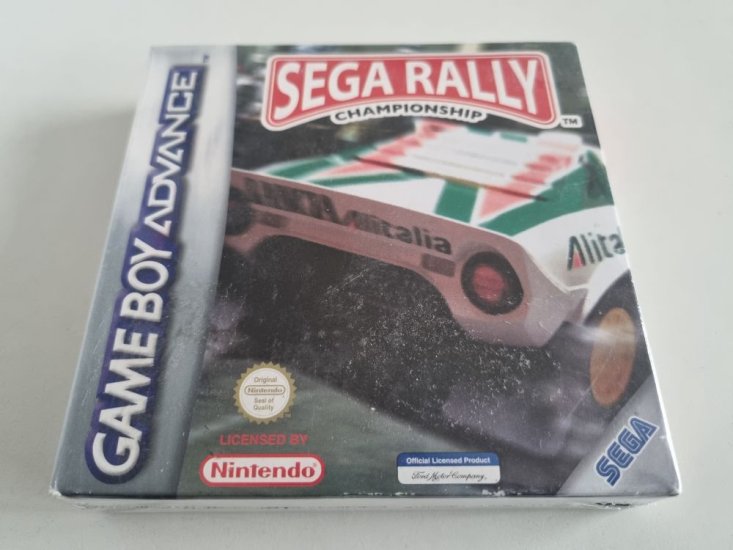 (Bild für) GBA Sega Rally Championship EUR - zum Schließen ins Bild klicken