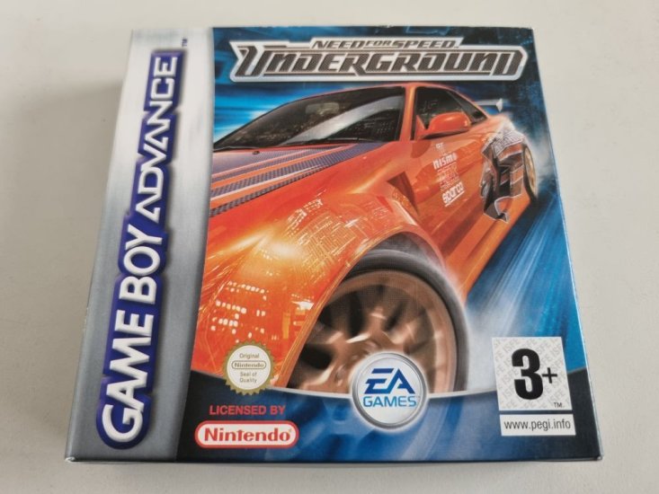 (Bild für) GBA Need for Speed Underground EUT - zum Schließen ins Bild klicken