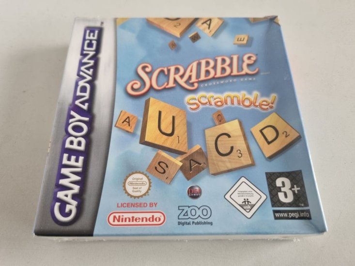 (Bild für) GBA Scrabble Scramble! EUR - zum Schließen ins Bild klicken