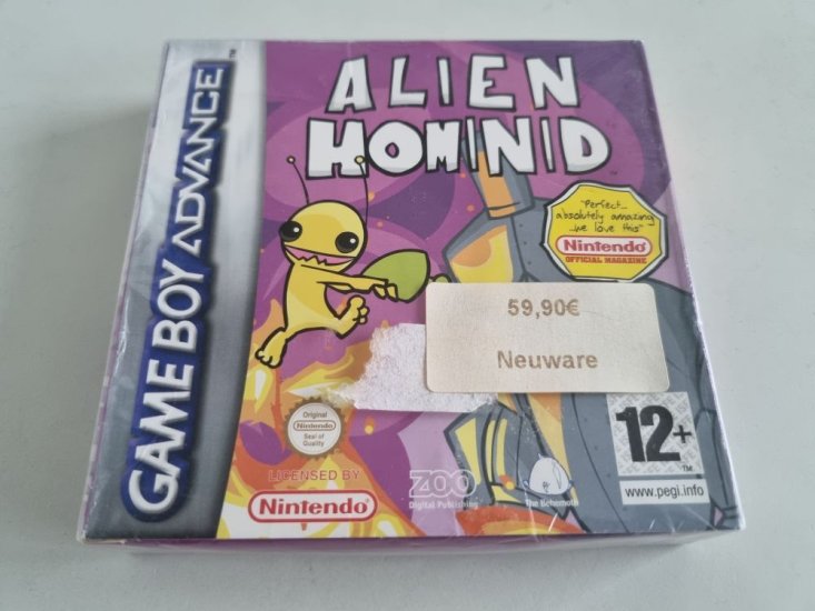 (Bild für) GBA Alien Hominid EUR - zum Schließen ins Bild klicken