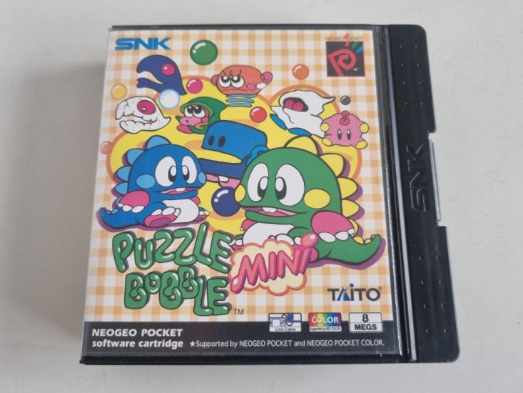 (Bild für) Neo Geo Pocket Puzzle Bobble Mini - zum Schließen ins Bild klicken