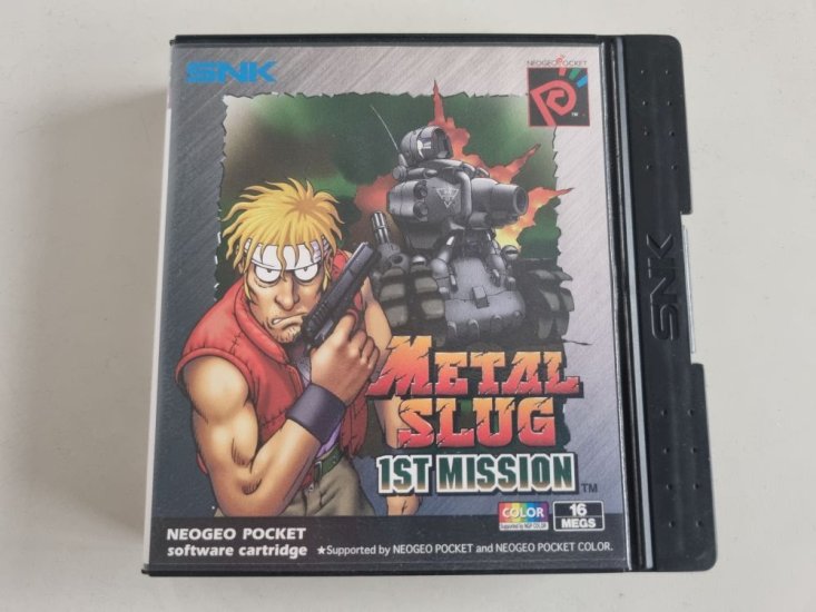 (Bild für) Neo Geo Pocket Metal Slug - 1st Mission - zum Schließen ins Bild klicken