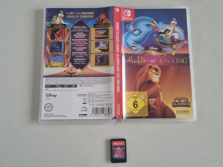 (Bild für) Switch Disney Classic Games: Aladdin and The Lion King GER - zum Schließen ins Bild klicken