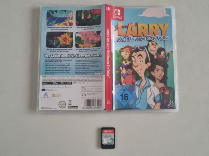 (Bild für) Switch Leisure Suit Larry: Wet Dreams Dry Twice GER - zum Schließen ins Bild klicken