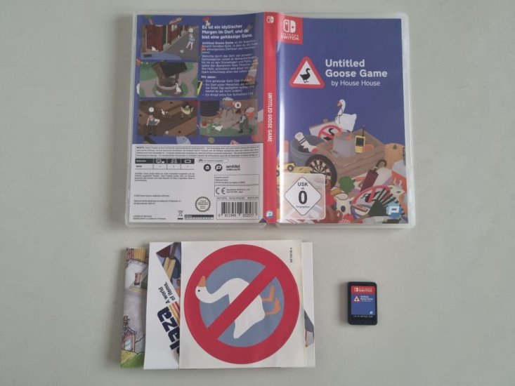 (Bild für) Switch Untitled Goose Game GER - zum Schließen ins Bild klicken