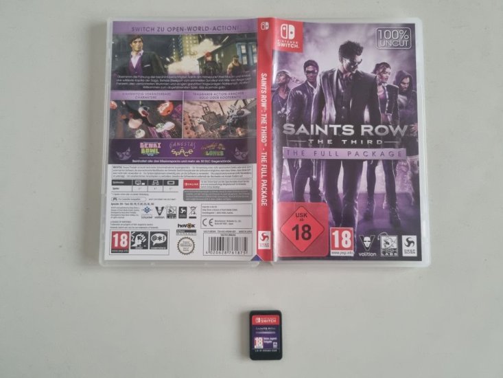 (Bild für) Switch Saints Row: The Third - The Full Package GER - zum Schließen ins Bild klicken