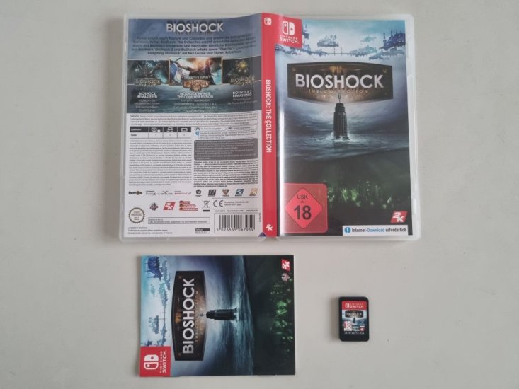 (Bild für) Switch Bioshock: The Collection GER - zum Schließen ins Bild klicken