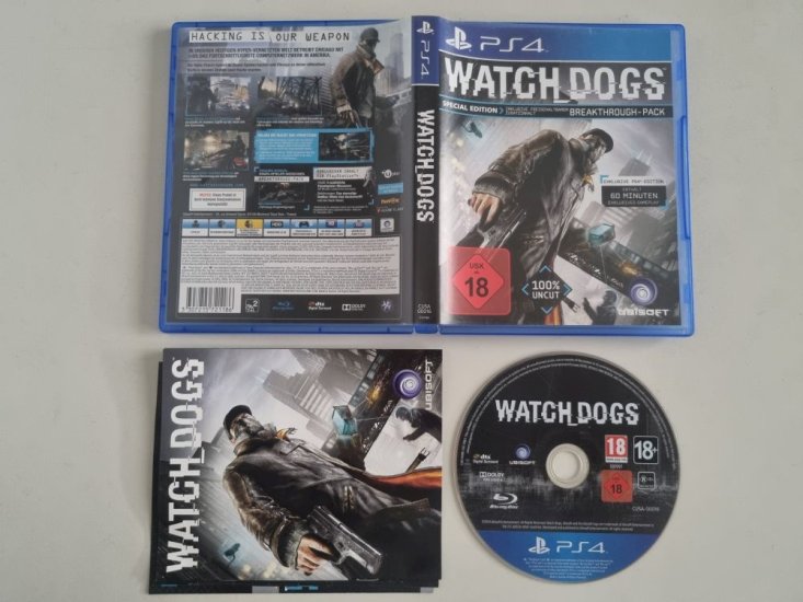 (Bild für) PS4 Watch Dogs - Special Edition - zum Schließen ins Bild klicken