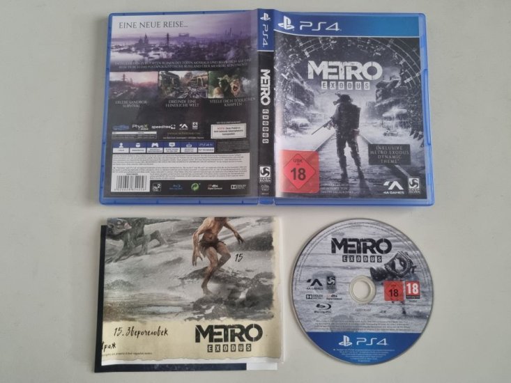 (Bild für) PS4 Metro - Exodus - zum Schließen ins Bild klicken