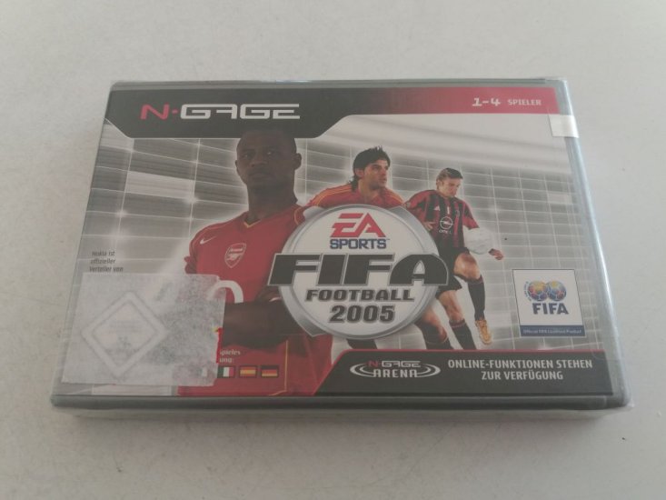 (Bild für) NGage Fifa Football 2005 - zum Schließen ins Bild klicken