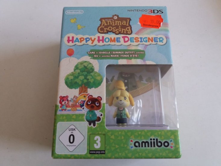 (Bild für) 3DS Animal Crossing Happy Home Designer EUR - zum Schließen ins Bild klicken