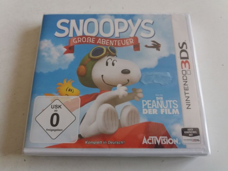 (Bild für) 3DS Snoopys Große Abenteuer GER - zum Schließen ins Bild klicken