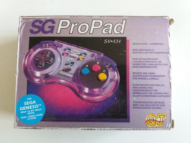 (Bild für) MD SG Pro Pad Controller - zum Schließen ins Bild klicken