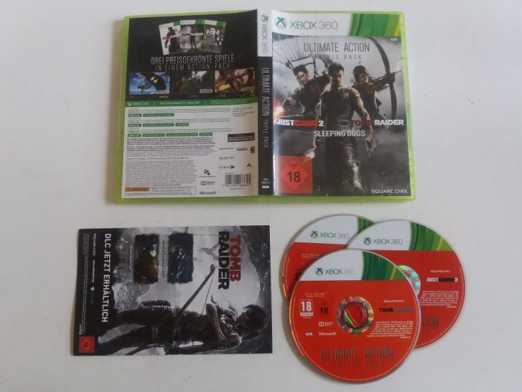 (Bild für) Xbox 360 Ultimate Action Triple Pack - zum Schließen ins Bild klicken