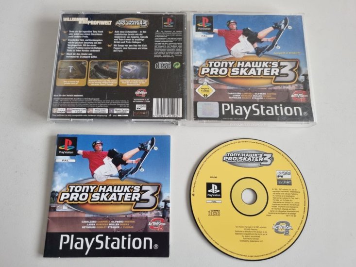 (Bild für) PS1 Tony Hawk's Pro Skater 3 - zum Schließen ins Bild klicken