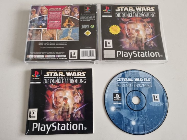 (Bild für) PS1 Star Wars - Episode 1 - Die Dunkle Bedrohung - zum Schließen ins Bild klicken