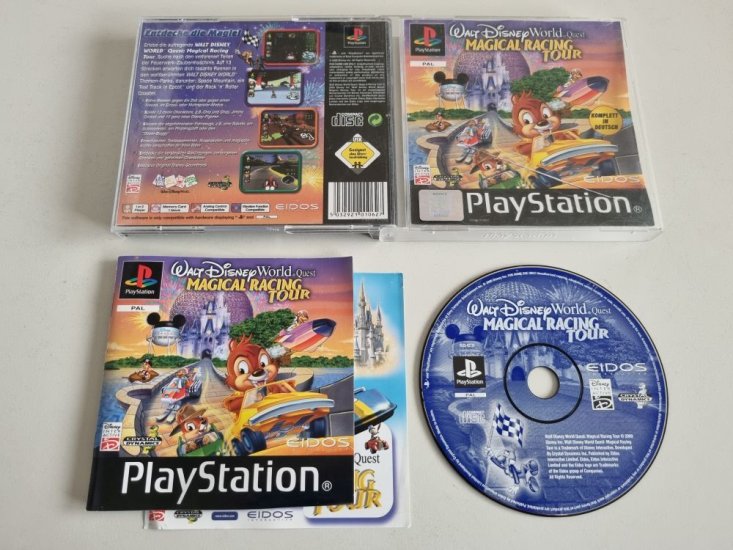 (Bild für) PS1 World Disney World Quest - Magical Racing Tour - zum Schließen ins Bild klicken