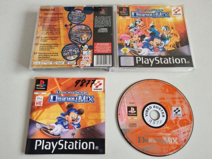 (Bild für) PS1 Dancing Stage - Disney Mix - zum Schließen ins Bild klicken