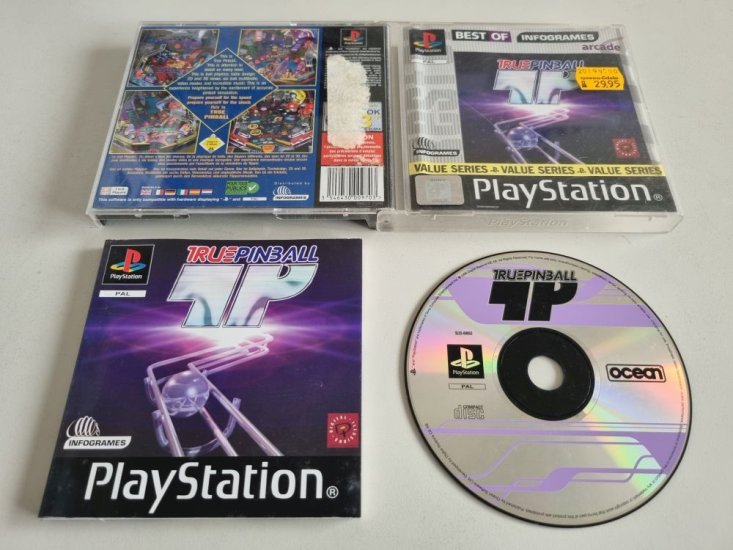 (Bild für) PS1 True Pinball - zum Schließen ins Bild klicken