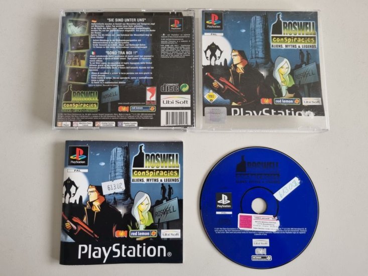 (Bild für) PS1 Roswell Conspiracies - zum Schließen ins Bild klicken