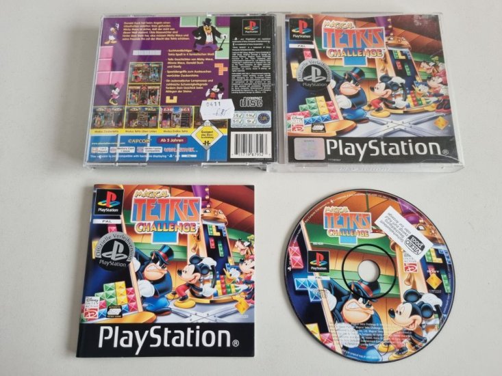 (Bild für) PS1 Magical Tetris Challenge - zum Schließen ins Bild klicken