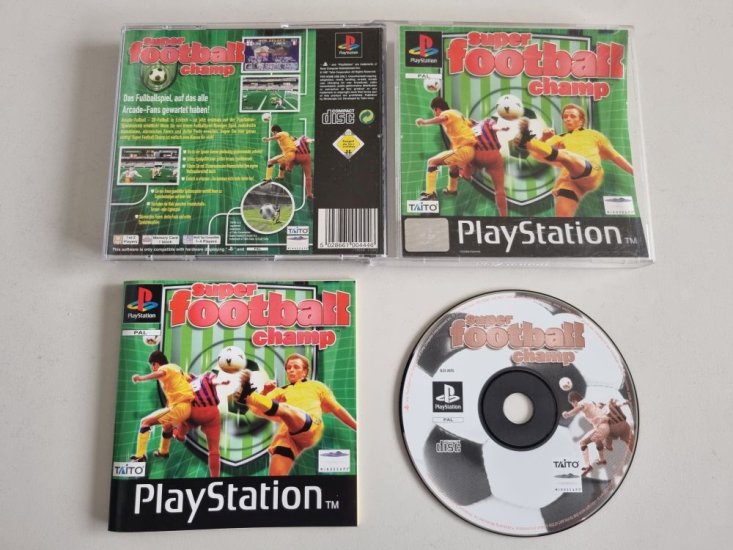 (Bild für) PS1 Super Football Champ - zum Schließen ins Bild klicken