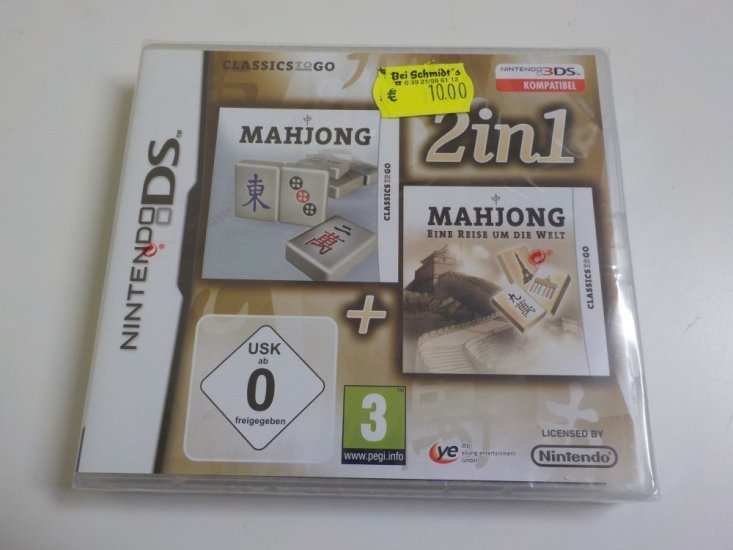 (Bild für) DS Mahjong 2 in 1 - zum Schließen ins Bild klicken
